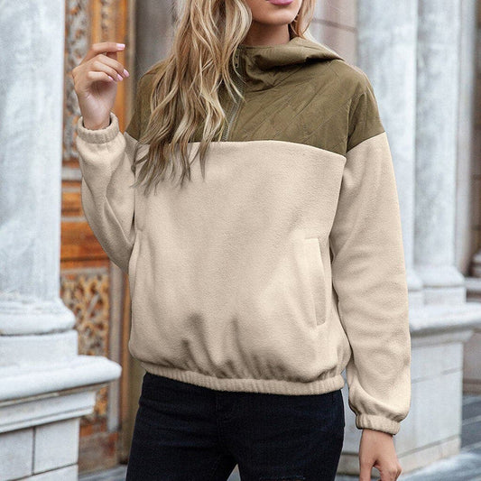 Avslappnad snygg och varm vinterjacka för kvinnor