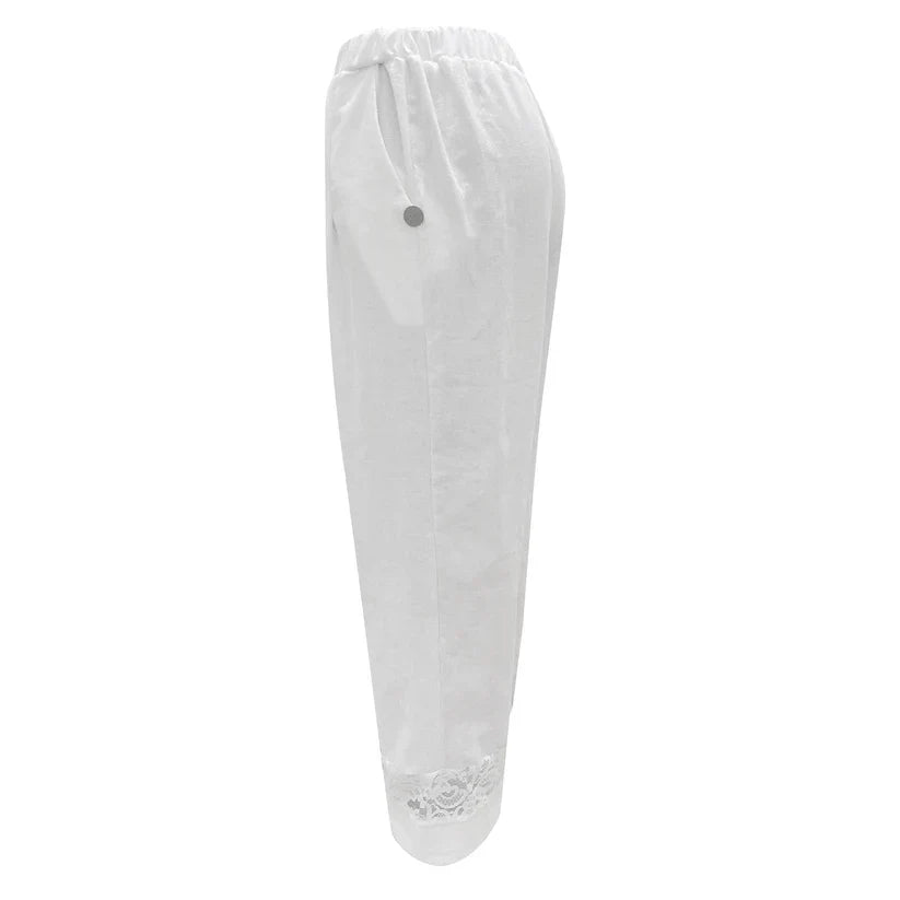 Breezy Lounge-byxor i bomull och linne