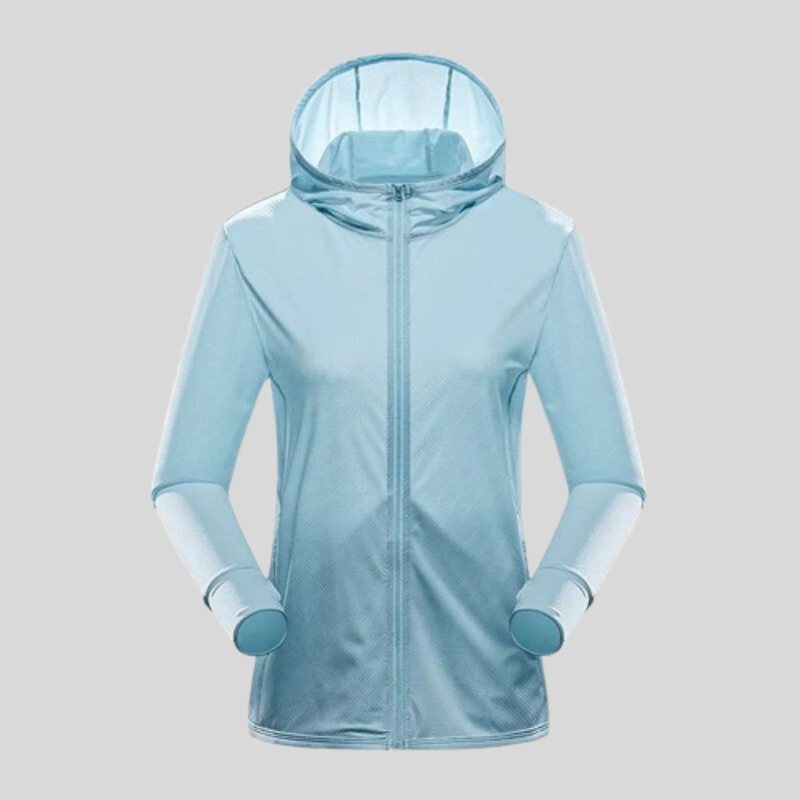 Andningsbar sportjacka för kvinnor