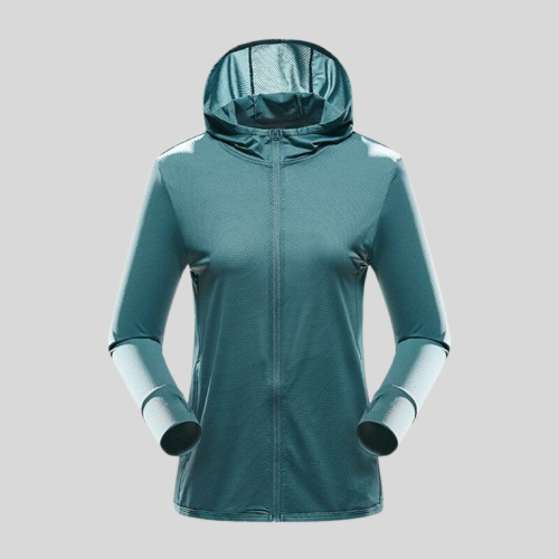 Andningsbar sportjacka för kvinnor