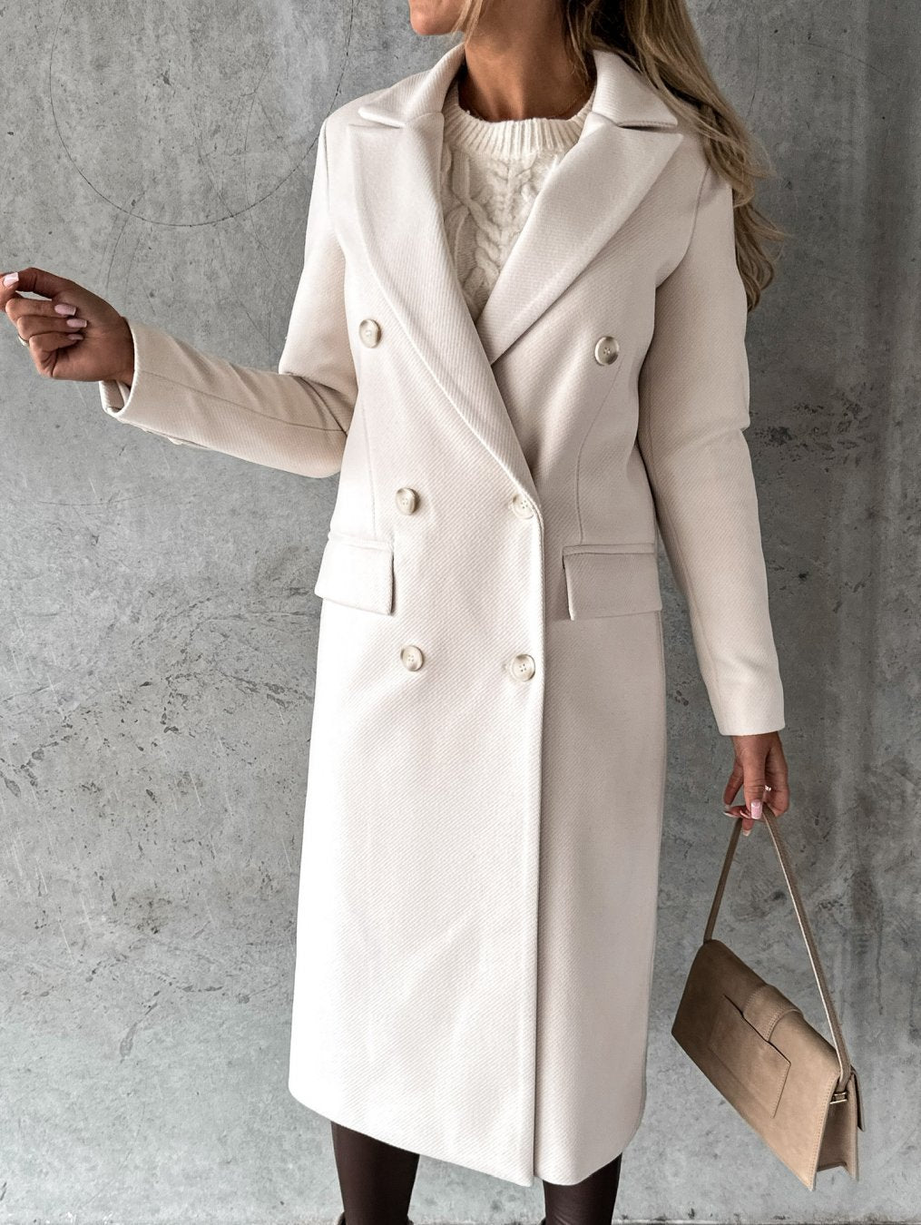 Elegant och snygg trenchcoat för kvinnor
