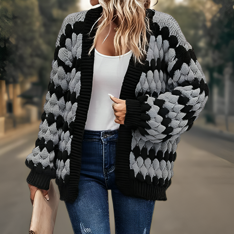 Bekväm mångsidig varm kofta för kvinnor