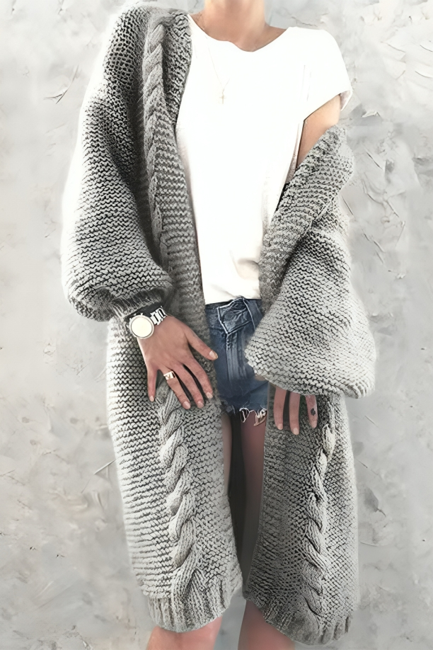 Mångsidig bekväm lång vinterkofta för kvinnor