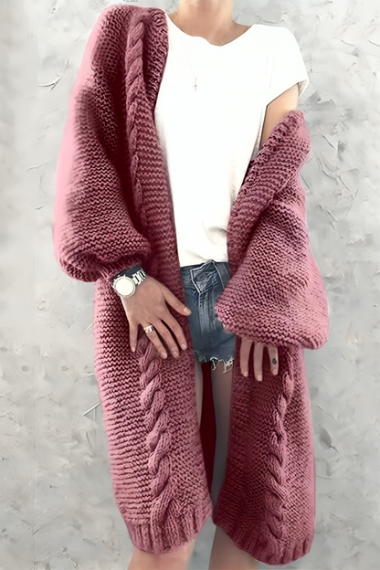 Mångsidig bekväm lång vinterkofta för kvinnor