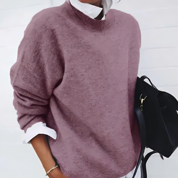Mjuk och bekväm tröja för kvinnor