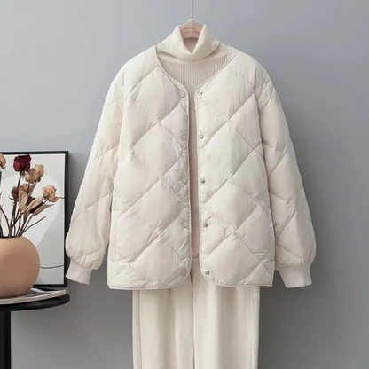 Chic och mångsidig vinterjacka för kvinnor