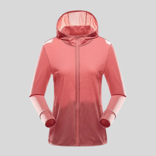 Andningsbar sportjacka för kvinnor