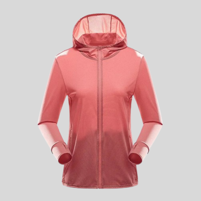 Andningsbar sportjacka för kvinnor