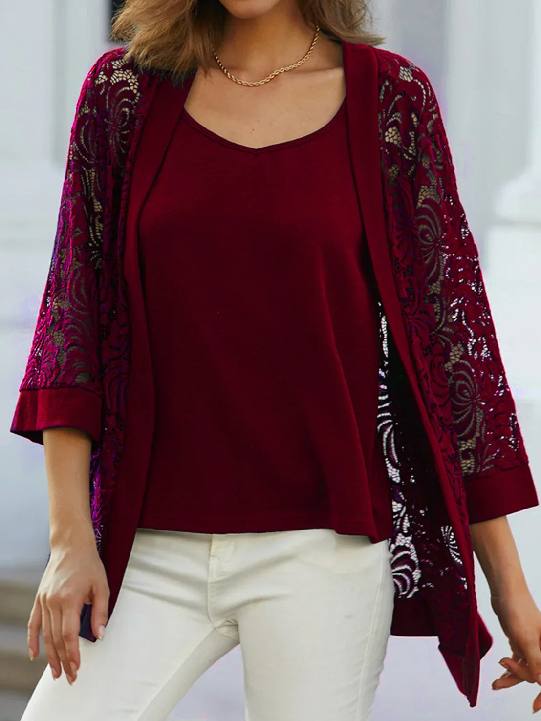 Elegant snygg fashionabel blus för kvinnor