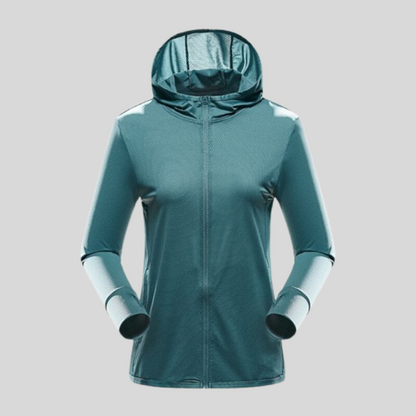 Andningsbar sportjacka för kvinnor