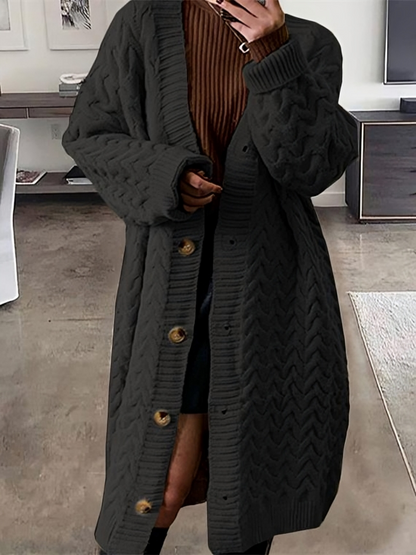 Mångsidig lång varm vinterjacka kappa för kvinnor