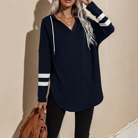 Klassisk avslappnad bekväm tröja för kvinnor