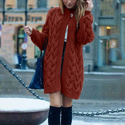 Chic mångsidig mjuk kofta jacka för kvinnor