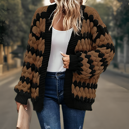 Bekväm mångsidig varm kofta för kvinnor